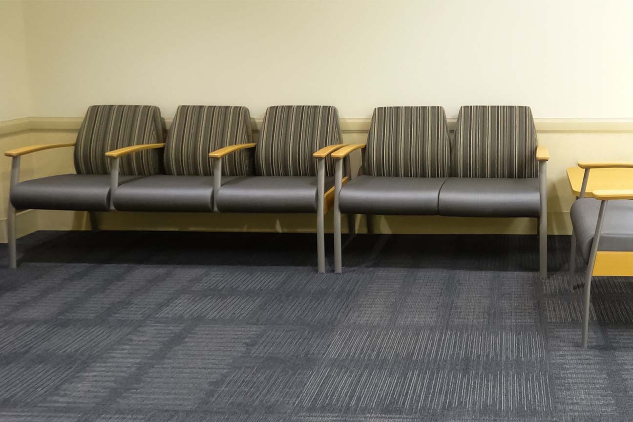 Boone Memorial Hospital- Waiting Area with Bariatrics