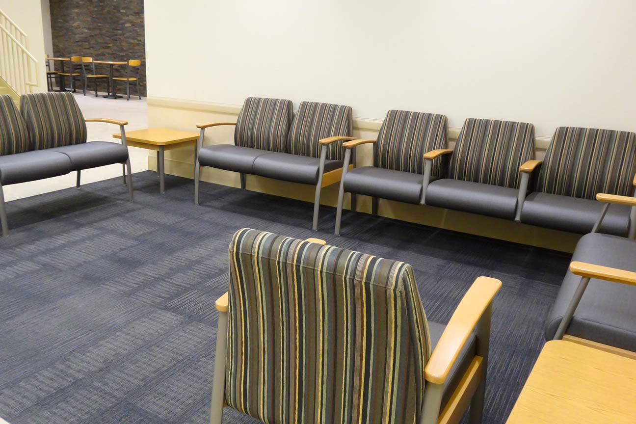 Waiting and Dining Area at Boone Memorial Hospital