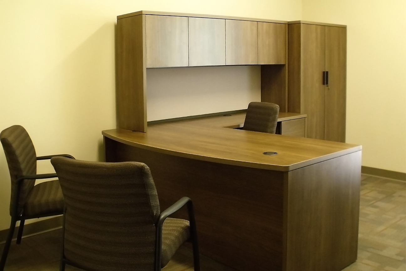 Office Desk / Side Table / Upper and Wardrobe Storage by Omega