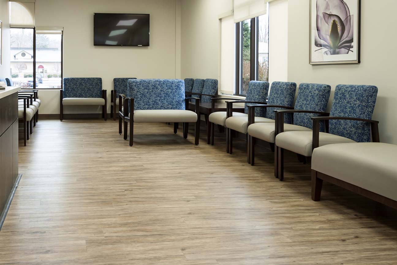 Primary Care Waiting Area- from the designers at Omega