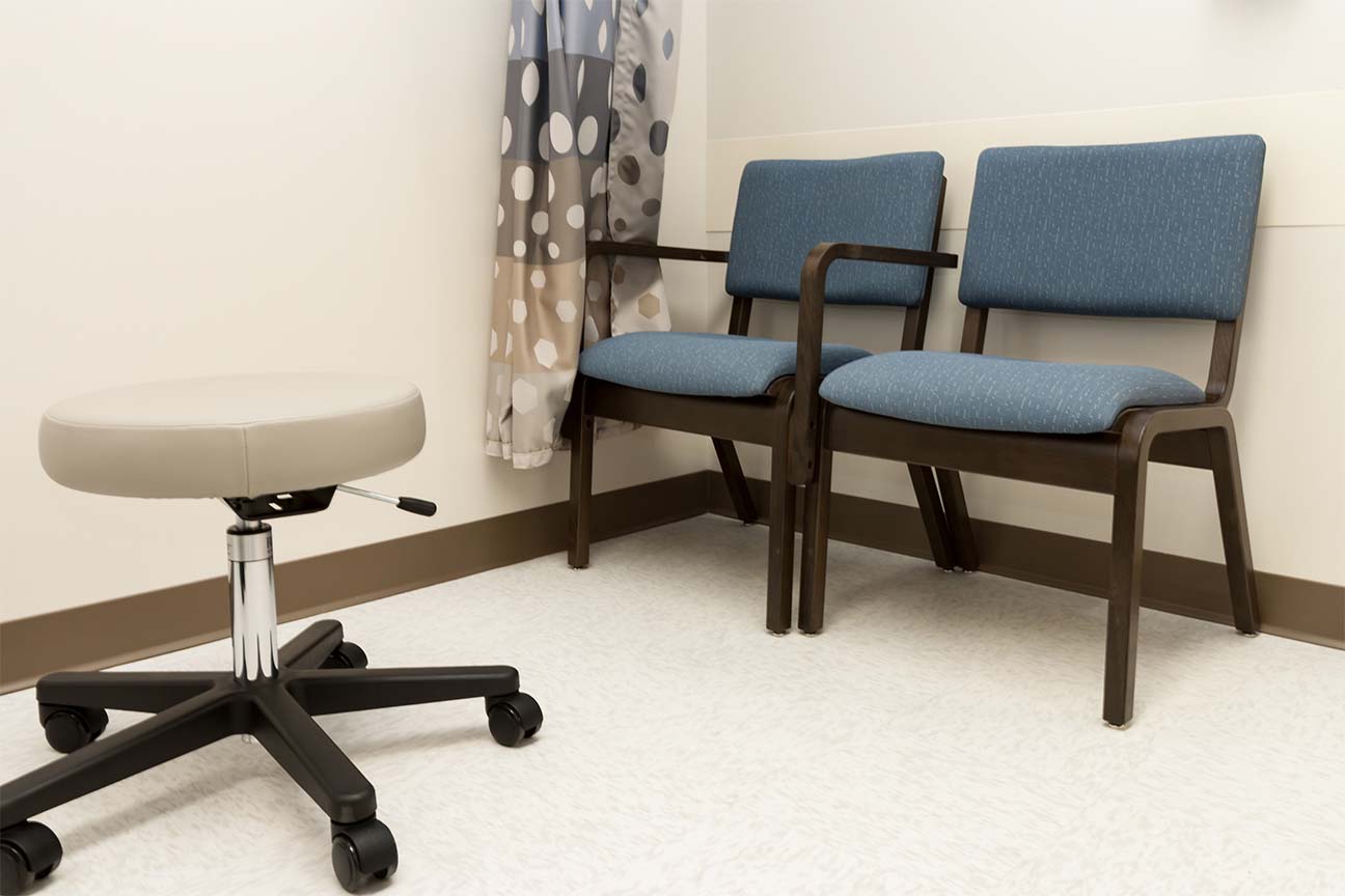 Primary Care Waiting Area- from the designers at Omega