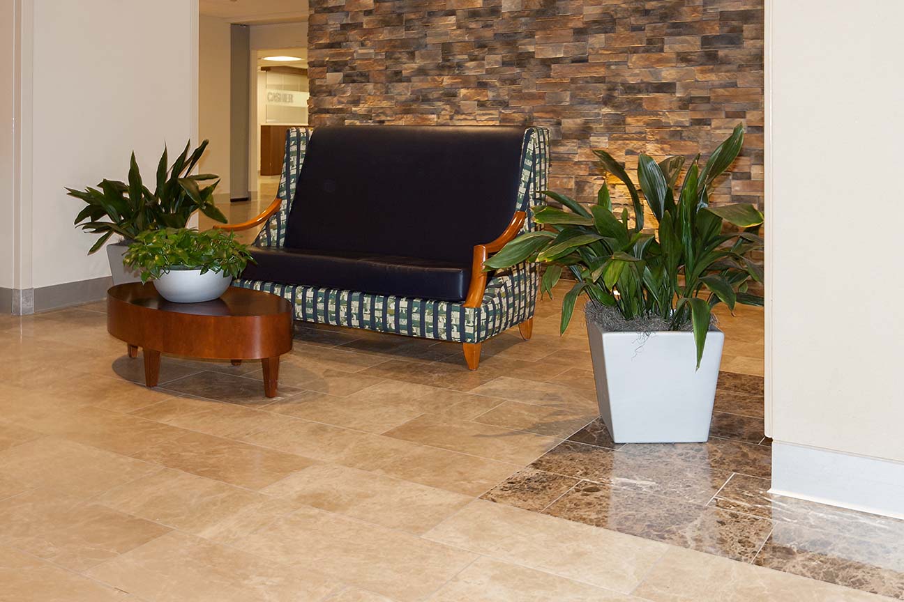 Hospital Main Lobby Semi-private Waiting Area