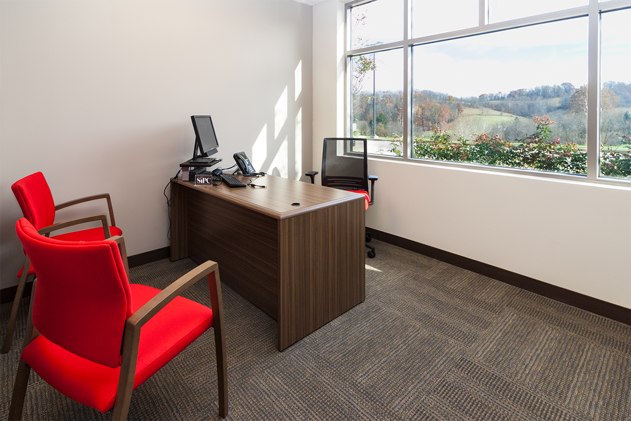 Bank Office Furniture- Designed by Omega Commercial Interior Designers