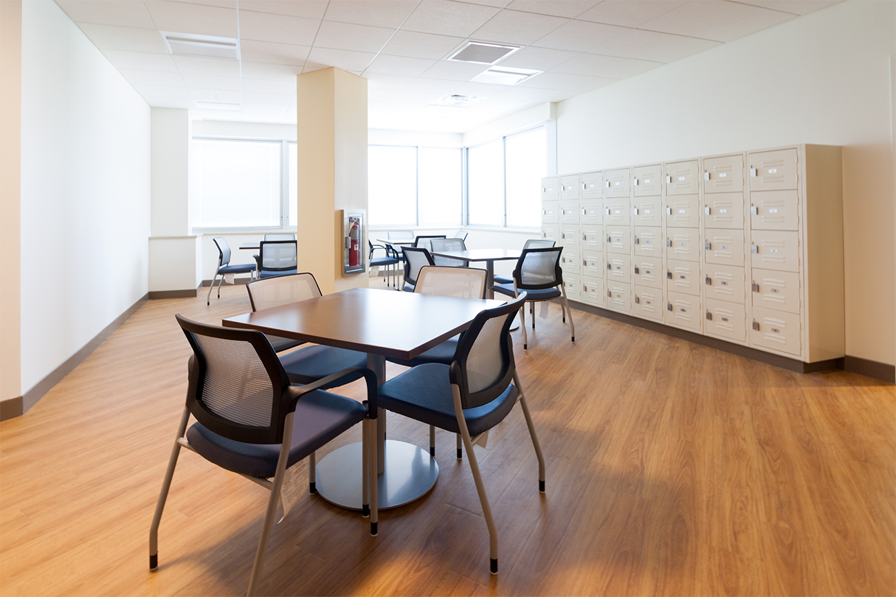 Dining / Locker Storage