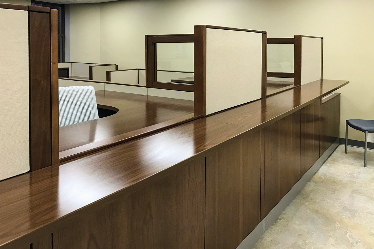 Kimball Cetra Panel System w/ Laminate Fronts