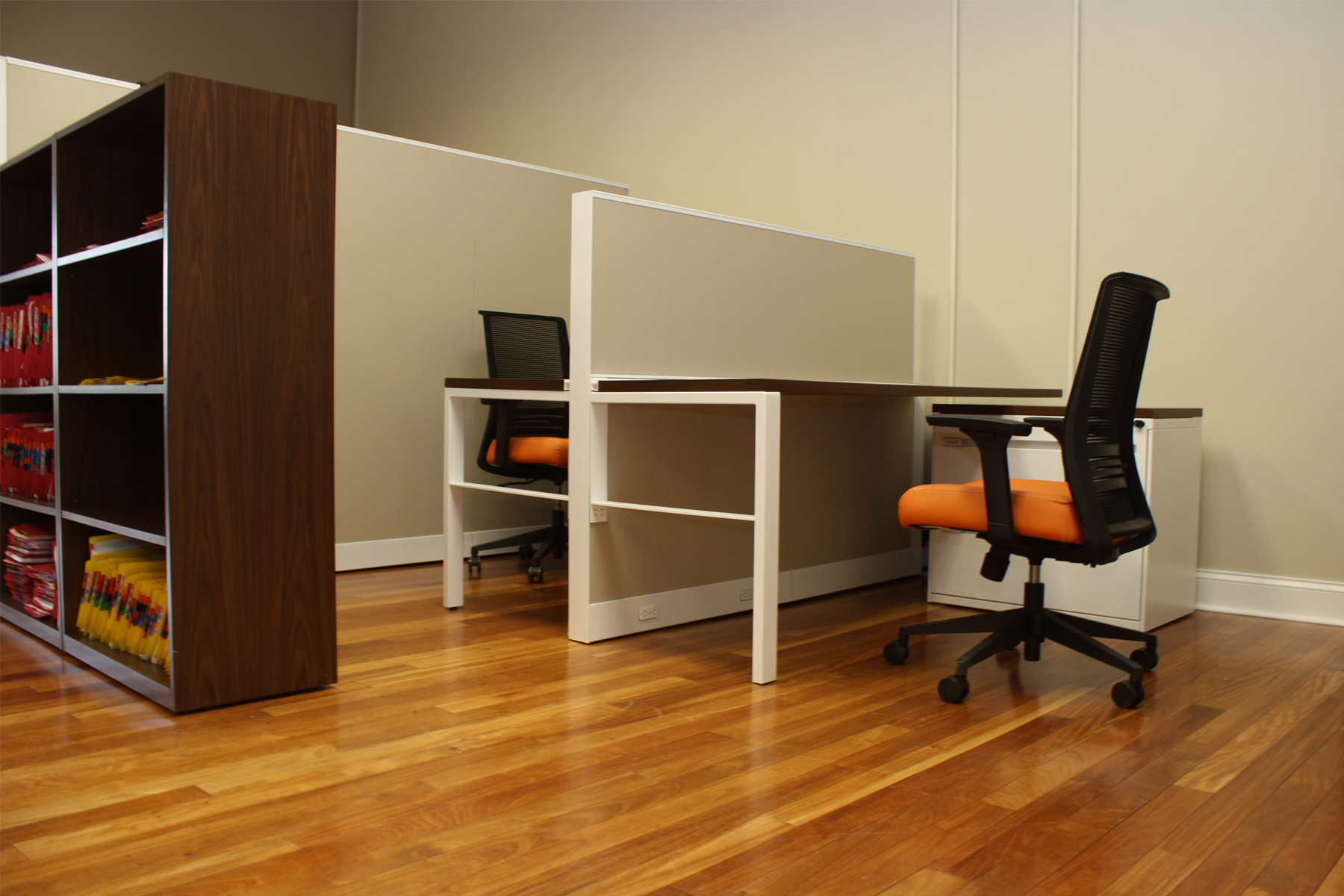 Kimball Narrate Workstations w/  Joya Chairs