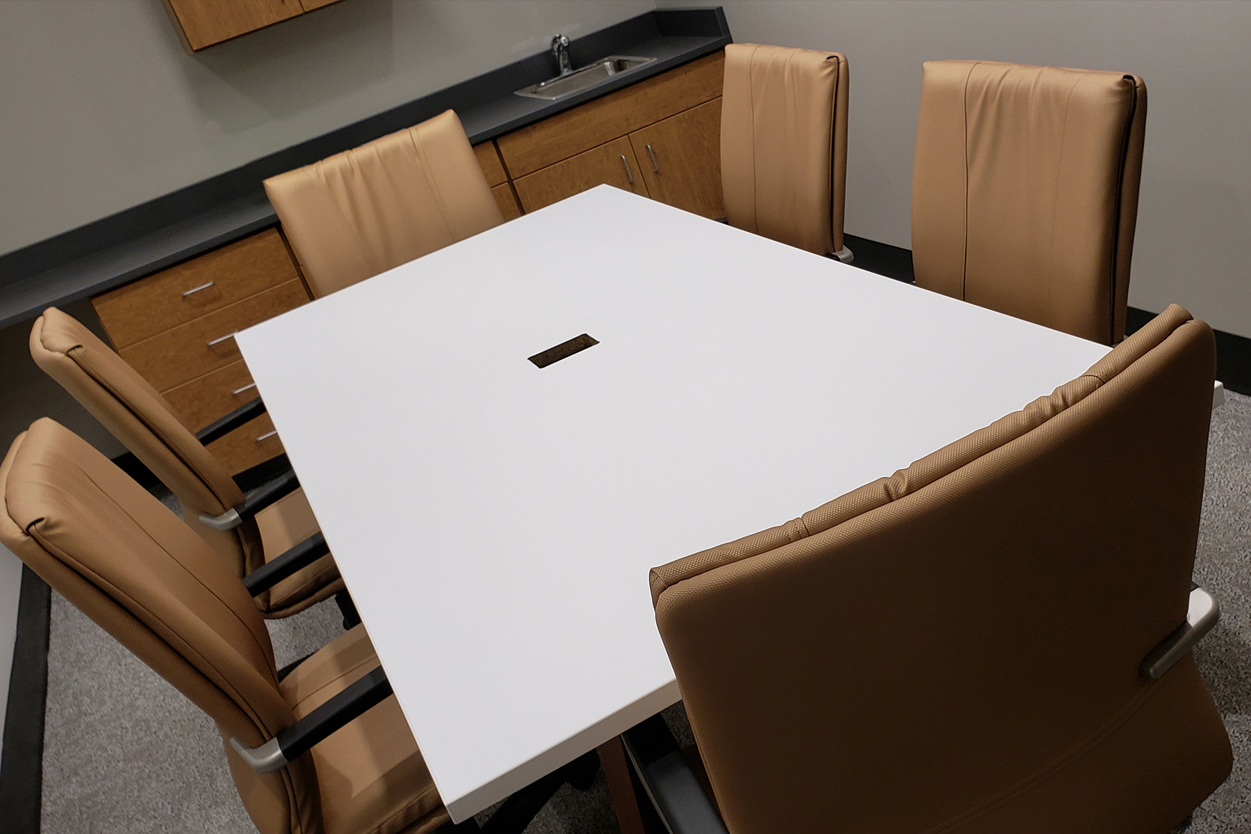 Kimball® Dock™ Conference, Alterna™ Storage, and National® Respect™ Conference Chairs