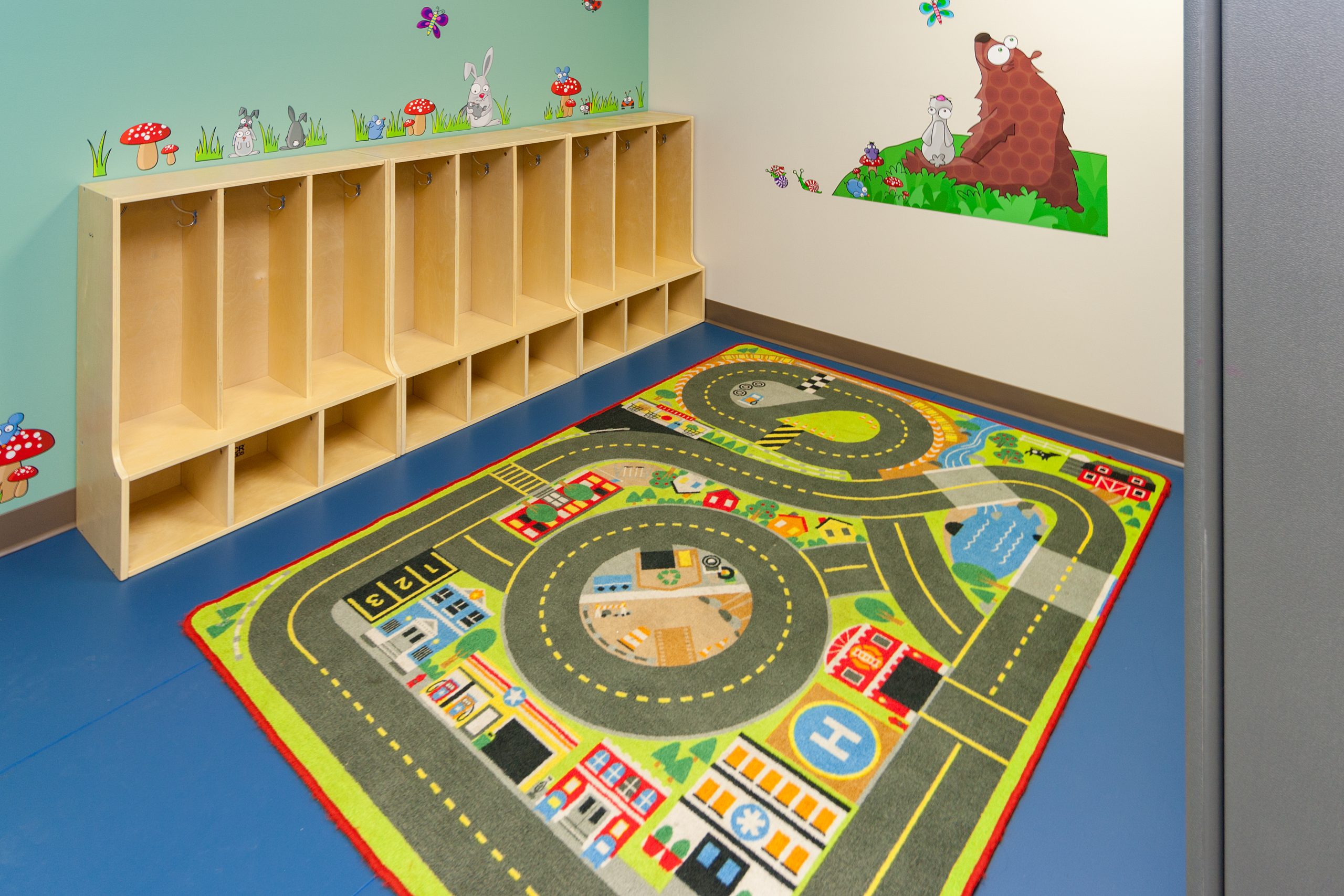 Children's Locker Area